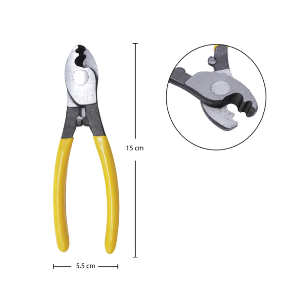 Electric Wire Cable Cutter Plier (6 inch)